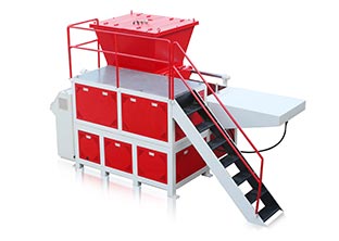 生活垃圾撕碎機(jī)，單軸撕碎機(jī)，軟料撕碎機(jī)